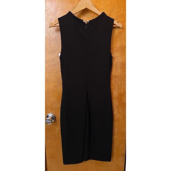 Gucci Avant Garde Midi Sheath Dress 90s Minimalist Bodycon Knot Jersey Y2K Sz S - Picture 7 of 15